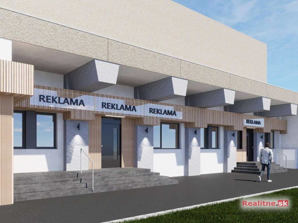 Priestory s vlastným vchodom na prízemí, sídlisko JUH v Kežmarku