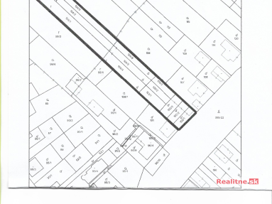 Pozemok na výstavbu  RD