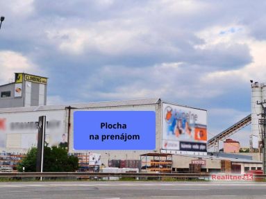 Prenájom reklamnej plochy na budove – Poprad, hlavný ťah I/18 pri OBI